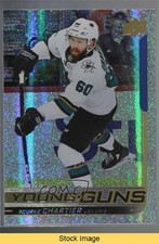 2018 Upper Deck Young Guns Speckled Rainbow Foil Rourke Chartier #495 READ a8r