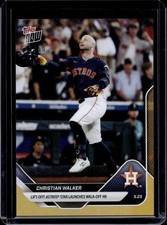 2025 Topps Now #213 Christian Walker Gold Foil #d 22/50