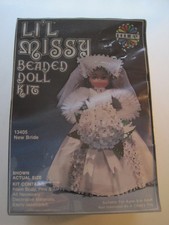 Vintage Li l Missy Beaded Doll Kit New Bride 13405 Holiday Walco