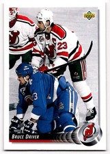 1992-93 Upper Deck Bruce Driver New Jersey Devils #200