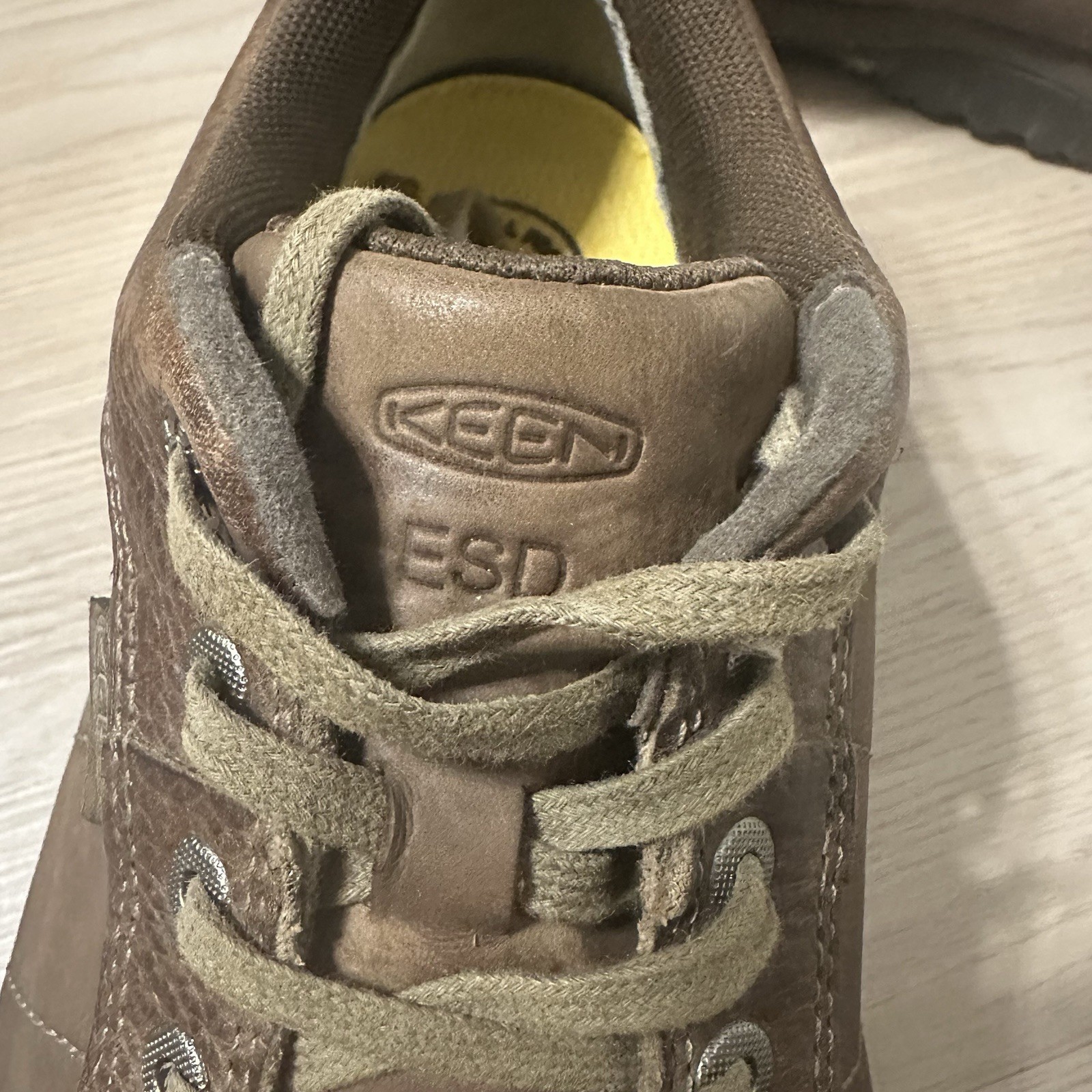 Scarpe stringate Keen donna Presidio Trail sneakers pelle marrone 1011401 taglia 9 5