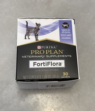 Purina FortiFlora 30 Sachets For Cats Probiotic Pro Plan Veterinary Supplement