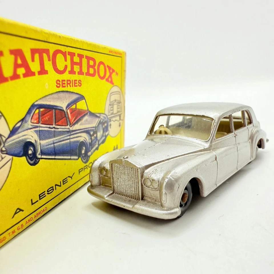 Matchbox Lesney 44b Rolls Royce Phantom GPW Boxed Regular Wheels - Image 2 of 4