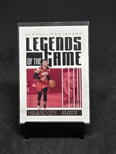 2020-21 Panini NBA Hoops Russell Westbrook Legends of the Game /699