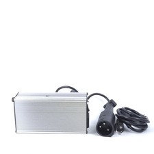48V 5A Golf Cart Charger Compatible with DS with Triangle 3 Pin Style Plug