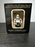 CLONE TROOPER PILOT MINI BUST | Star Wars Attack Clones | Gentle Giant Studios