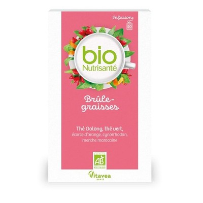 Nutrisanté Organic Fat Burner Infusion 20 Bags