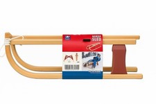 Norsk Wooden Snow Sled   Classic Norwegian Design   Pull Sled for Kids  Adults