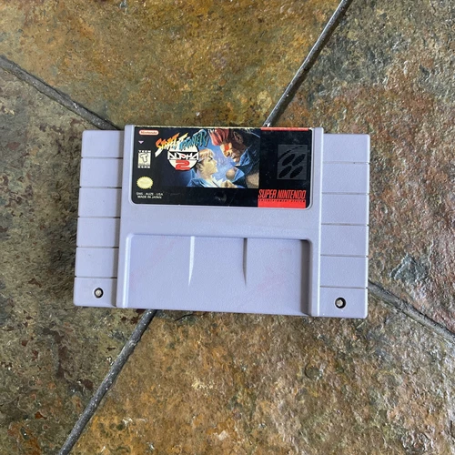 Street Fighter Alpha 2 (Super Nintendo SNES)! Authentic! & Tested