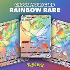 Pokemon Rainbow Secret Rare - Choose Your Card! English Near Mint