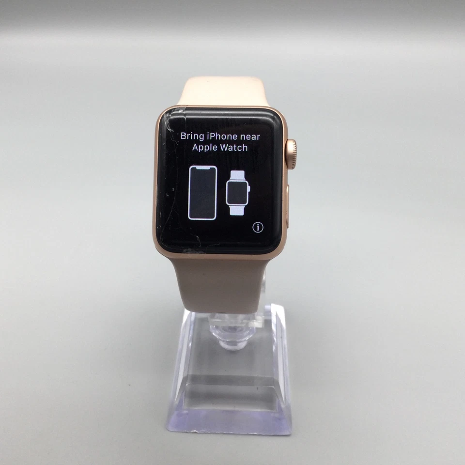 Apple Watch Series 3 Smart Watch Unisex 38mm Untested For Parts or Repair - Image 2 of 4
