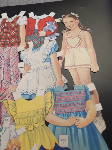 Vtg Original MARGARET O'BRIEN Paper Dolls 1940s Dolls Clothes Accessories CUT - Picture 6 of 12