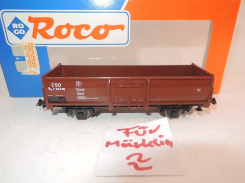 ++ SF 527 H0 Roco 48036 offener Güterwagen CSD Vtp 7-66776 Ep3 KK NEM AC OVP | Zustand: Gebraucht