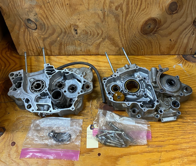 #ad 2008 HONDA CRF150RB CRF150R Engine Crankcase Crank Case Pair $325.00
