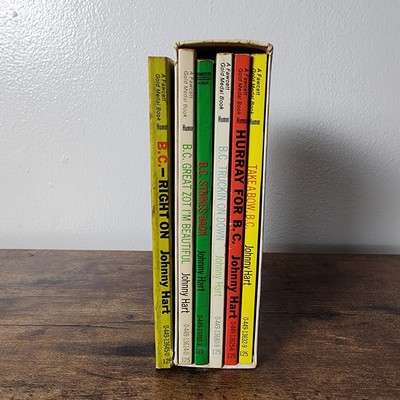 B.C. by Johnny Hart Box Set (LOT 6 Pocket Books) Fawcett (Paperback, 1961)