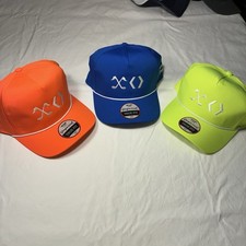 XO Logo Trucker Hats in Neon Colors 3 