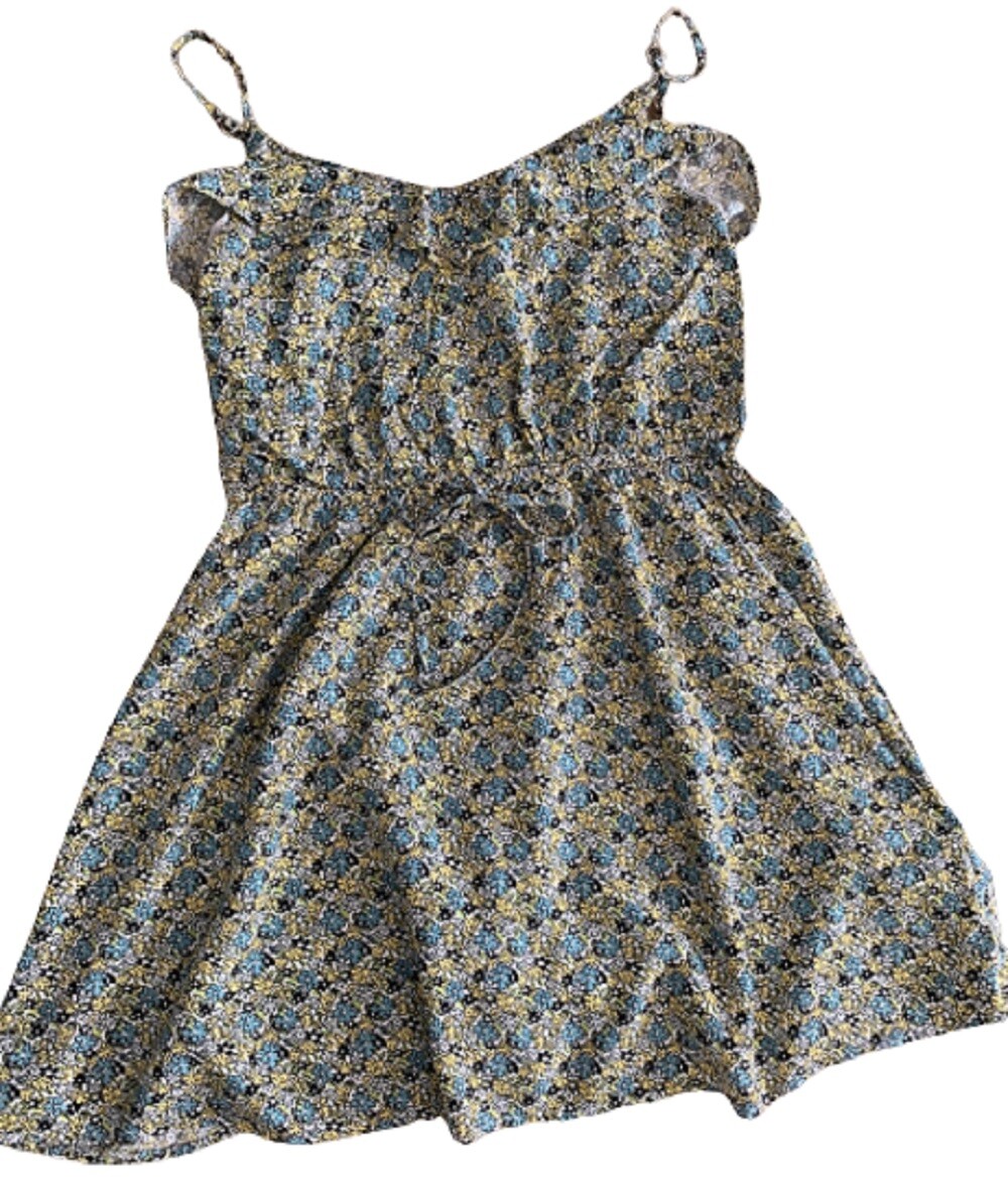 h&m green short dress H&M Lime Light Green Mini Dress, Size XS NWT