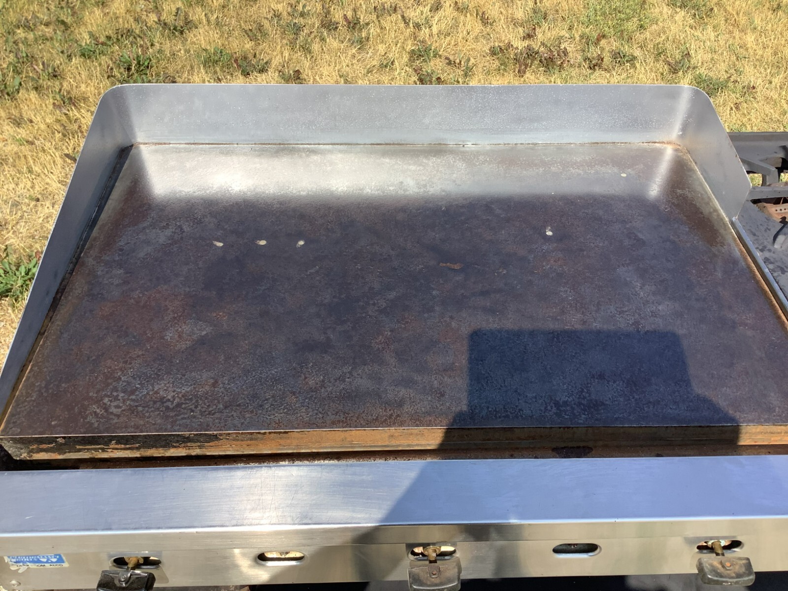 Griddle American Range 36" 2 burner Thermostat Controls Nat. Gas TESTED