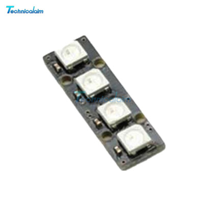 WS2812B 4 LED Strip Light Board RGB 5050 For Flight Controller NAZE32 CC3D RC