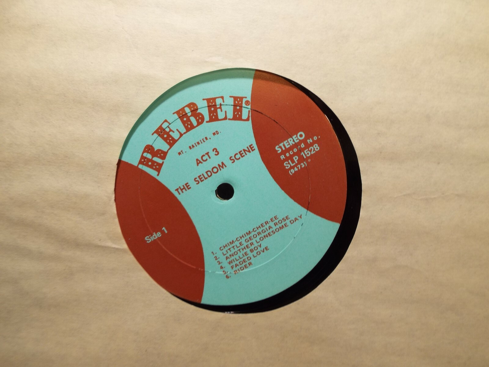 The Seldom Scene Act 3 Rebel Bluegrass LP VINYL ALBUM eBay