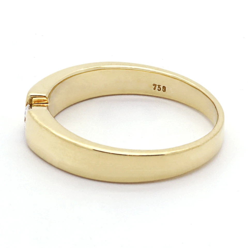 CHRIST Ring 750 Gelbgold mit Diamant - Bild 4 von 4