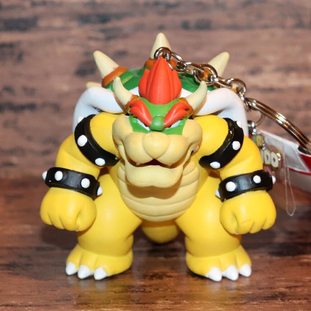 SUPER NINTENDO WORLD USJ JAPAN Bowser Keychain Figure Koopa Rare