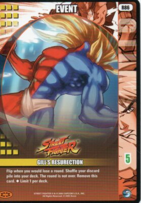 Epic Battles TCG Street Fighter - Gill's Resurection #86 Rare