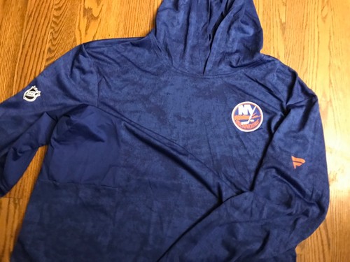 New York Islanders Fanatics Authentic Pro Lightweight Pullover Hoodie 3XL - Picture 8 of 11