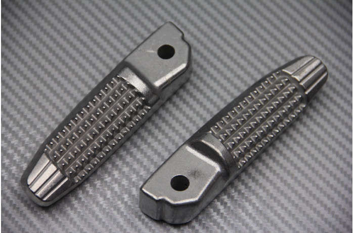 Repose-pieds arrière type origine pour BMW M1000RR 2023 en aluminium noir mat