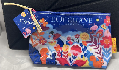 L'Occitane En Provence Cosmetic Makeup Bag NWT