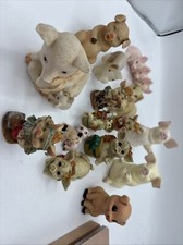 Vintage Ceramic PIGS LOT Of 16 Figurines