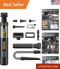 Ultra-Light V8 Apex Car Vacuum - 4-in-1 Multi-Surface Cleaner with HEPA Filter