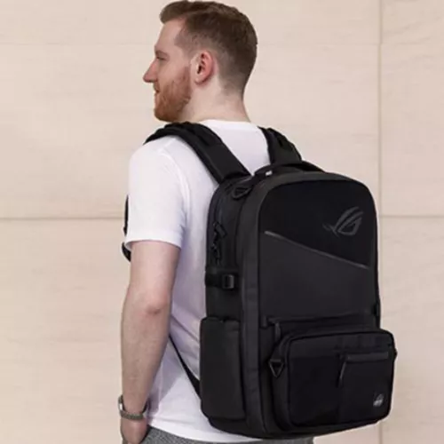 ASUS ROG Ranger BP3703 Rucksack RGB Gaming Laptop Handtasche Schule Reisetasche 20L - Bild 6 von 7
