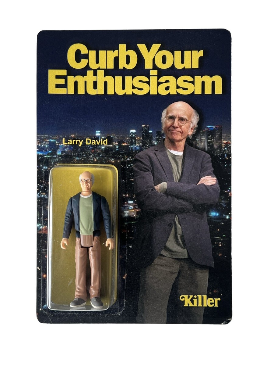 Larry David Action Figure Killer Bootlegs Ltd Ed 50 Curb Your Enthusiasm  Signed