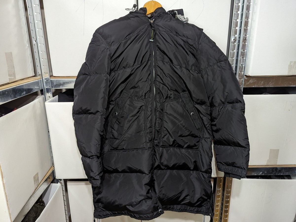 PJS Parajumpers Masterpiece Series Womens Kobuk Down Jacket Size Large Black