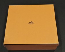 Hermes Large Emty box Purse / Short Boots etc. 12 X 11 1/4 X 4 "