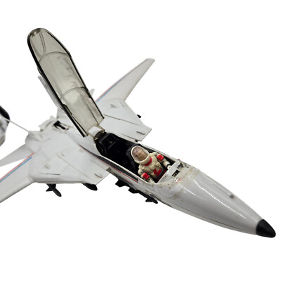 1983 GI Joe SKYSTRIKER Jet w/ ACE Figure Near Complete F14 ARAH XP