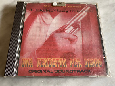 CD OST THEREMIN ''UNA VENDETTA PER DINGO'' FEAT LUCA PASSERETTI ITALY 2001