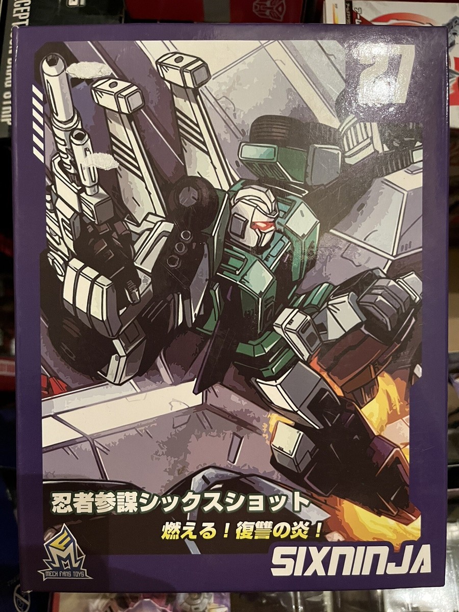 宮崎っ子　トランスフォーマー6個セット Mech Fan Toys Transformer SIXNINJA MF-27 Sixshot Legend G1