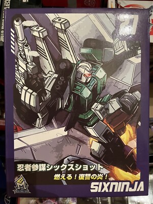 Mech Fan Toys Transformer SIXNINJA MF-27 Sixshot Legend G1 Original Release! mft