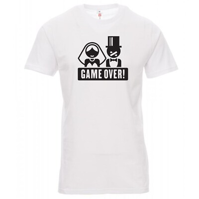Game Over T-Shirt Shirt Tshirt Party Junggesellenabschied Junggesellenabschied Hochzeit