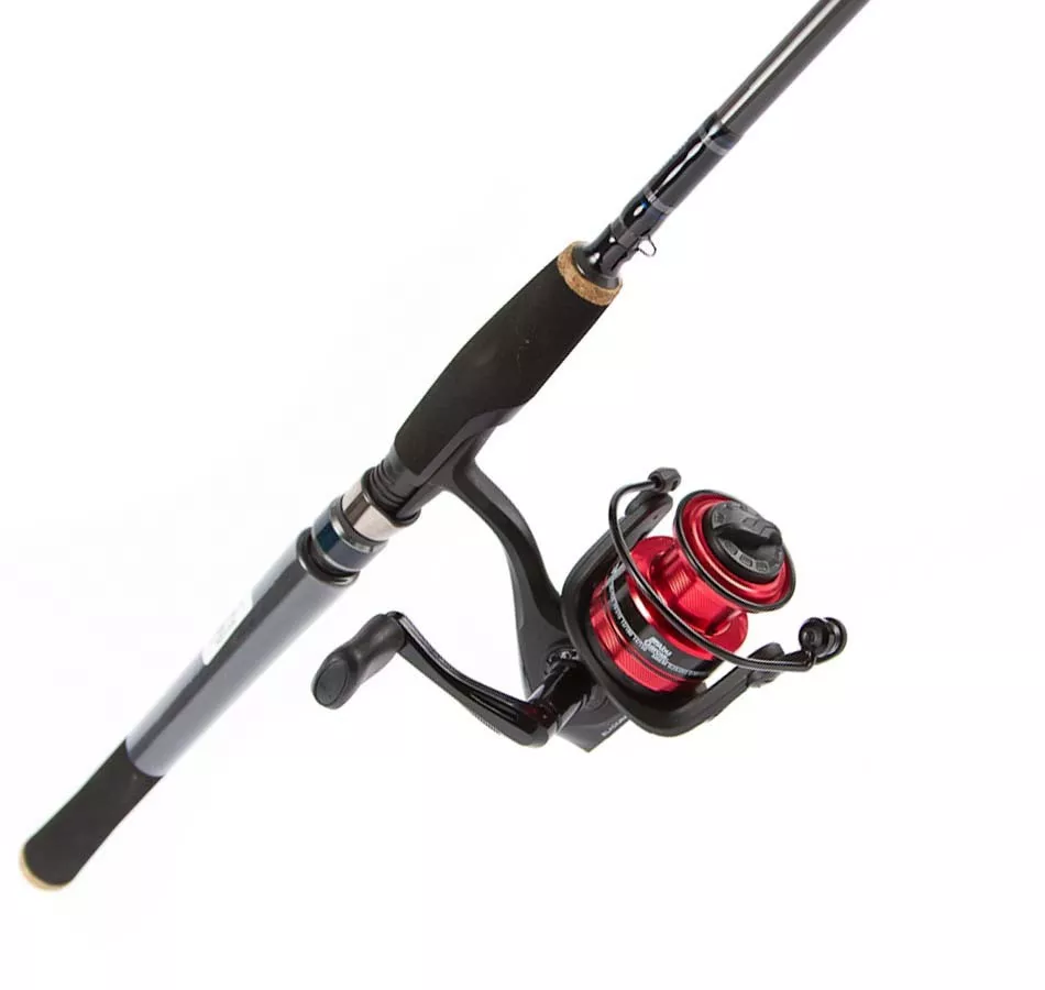 Abu Garcia 6'6 ft Salty Fighter 1-3 kg 2pc Fishing Rod Reel Combo +  Blackmax 20