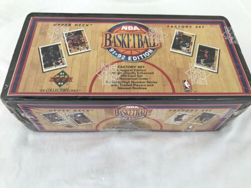 1991-92 Upper Deck NBA Basketball Factory Sealed Complete Set (500 Cards)  🏀