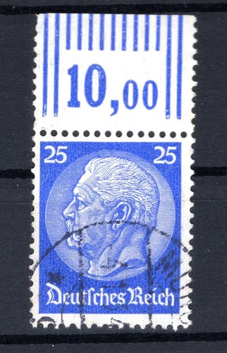 DR-3.Reich 471WOR Upper Margin Stamped (CA3431