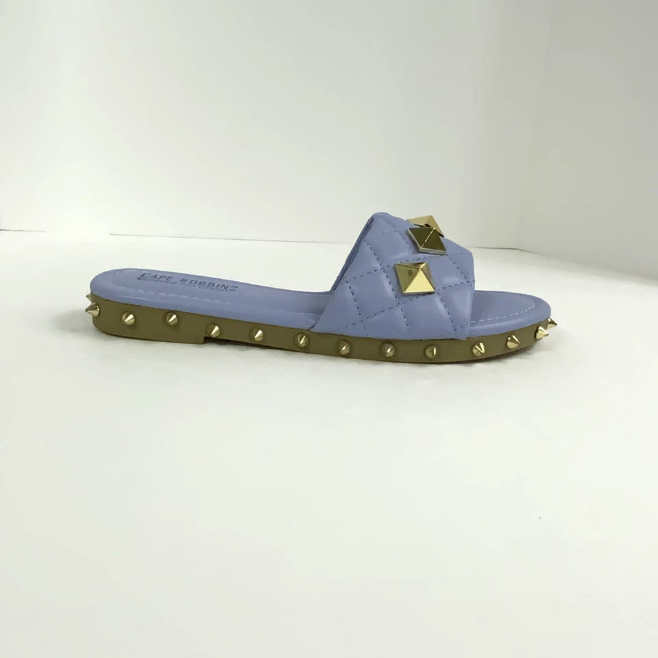 Cape Robbin Slip On Sandals Sz 7 Purple Flat Casual Sandals - Image 2 of 4