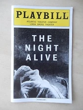 December 2013 - Linda Gross Theatre Playbill - The Night Alive - Brian Gleeson