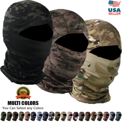 Balaclava Ski Face Mask Military Hunting Bandana Cover Cycling Hat for Men Women