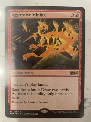 MTG Core Set 2015 | Aggressive Mining #127 | 2014 NM | eBay