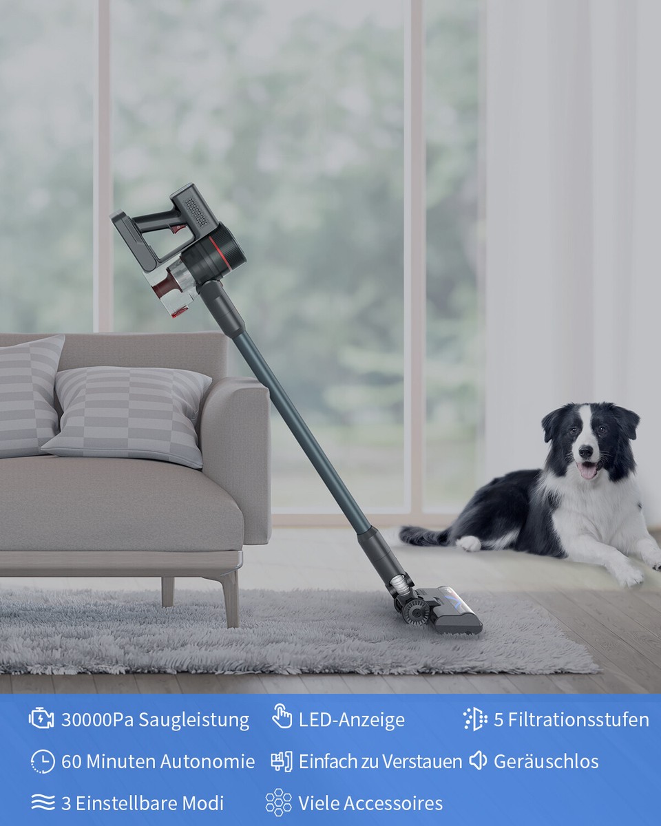 Kabelloser Akku-Staubsauger – 20000Pa Saugkraft, 4-in-1, Für Auto & Haus