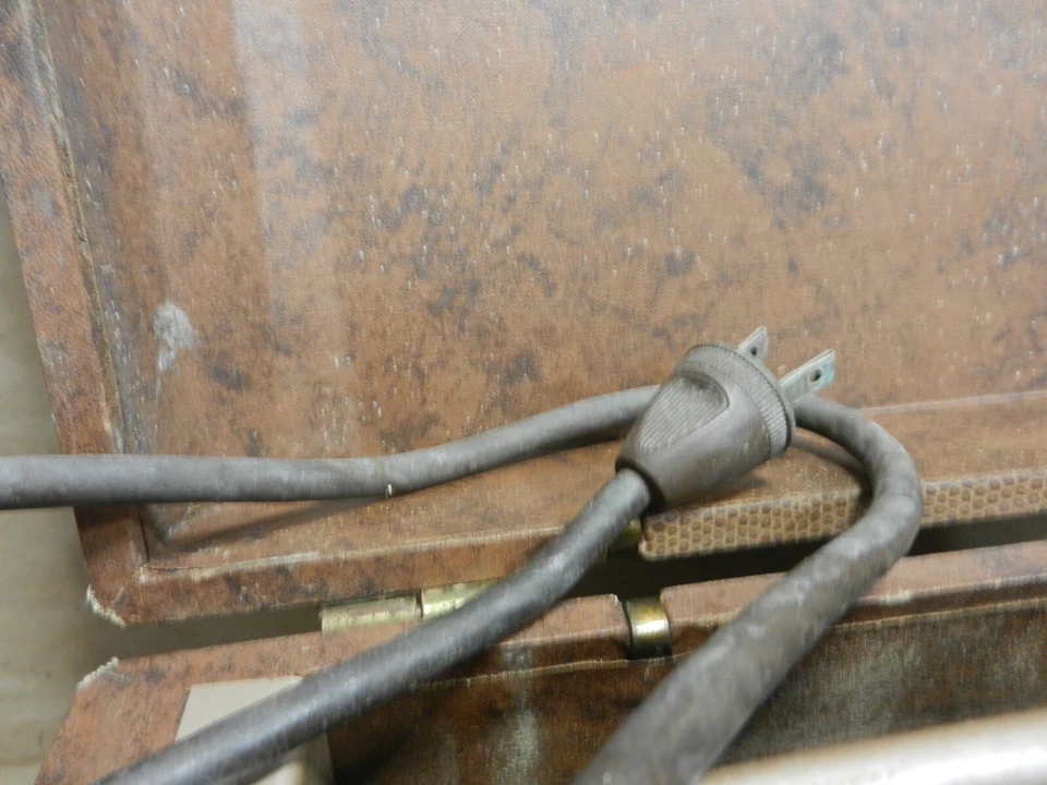 Reproductor de grabadora de cinta carrete a carrete modelo T100 T-100 de colección Revere ~ encendido tes Foto 4 de 4